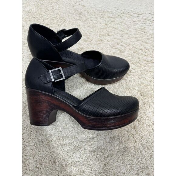 Mary Jane Shoes - BOC Born Concepts Gia Shoe Women Size 10M Mary Jane Clog Wedge Comfort Black